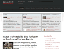 Tablet Screenshot of gurkanilgin.com